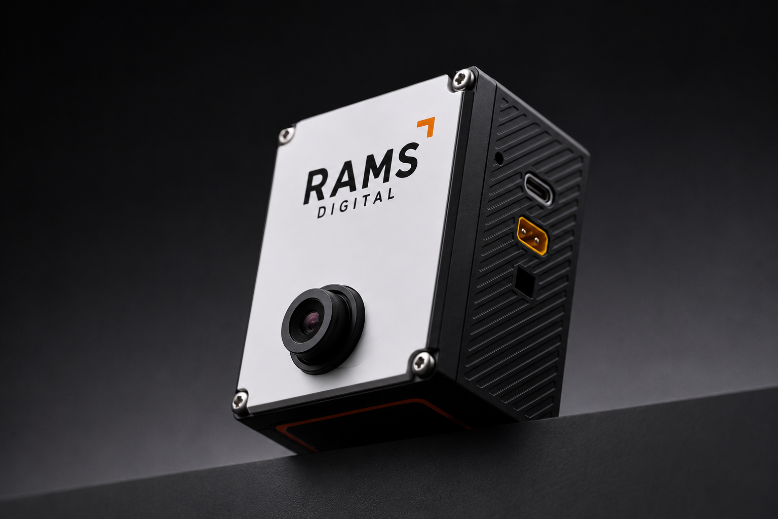The RAMS AI Camera, low angle